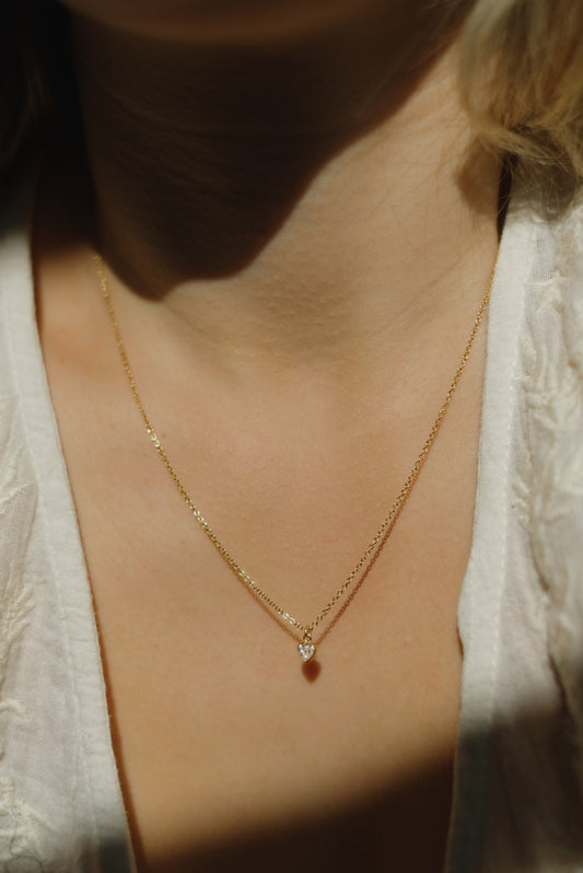 SPARKLE HEART Necklace