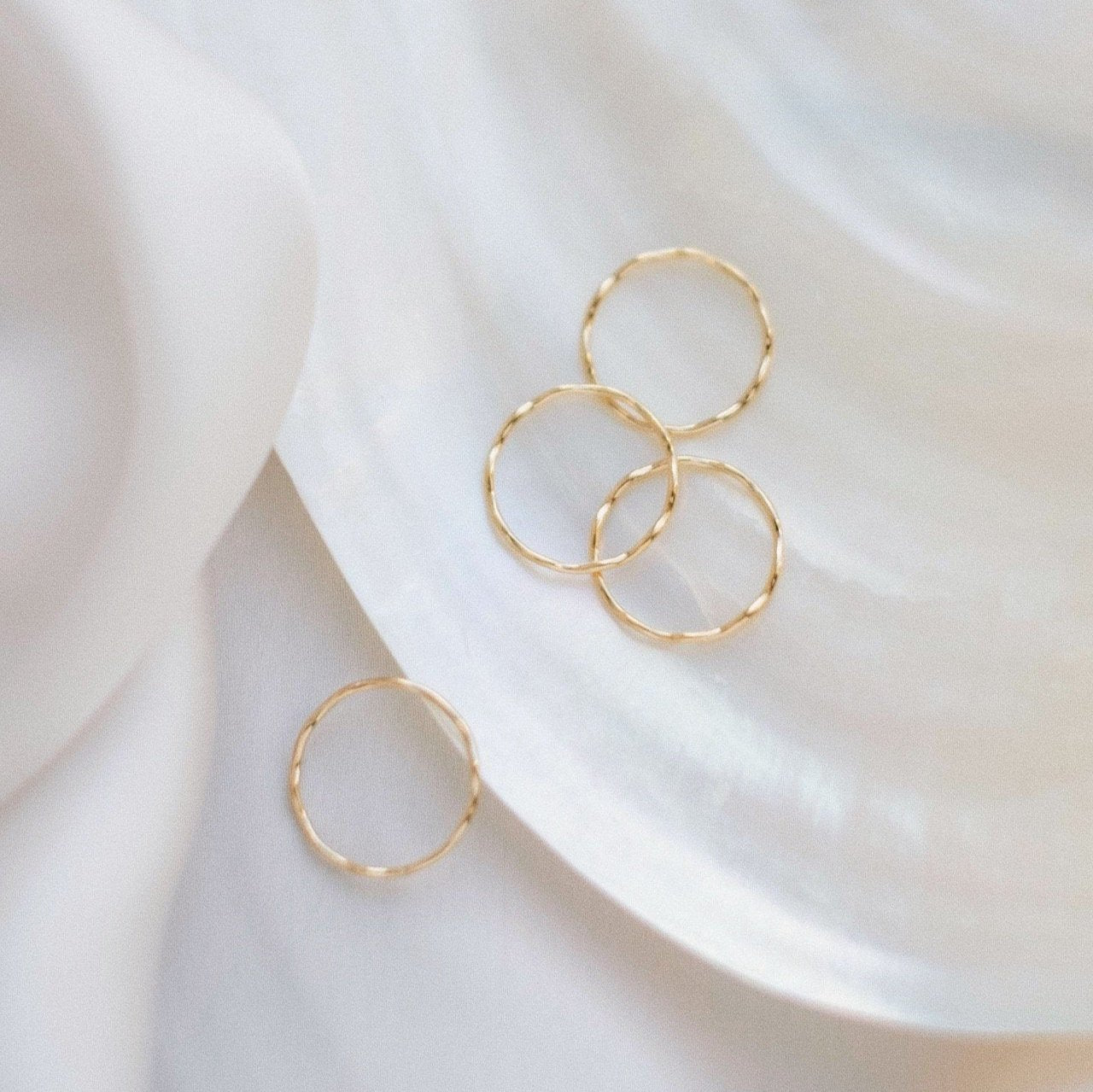 Feiner Wellen Ring Gold • 14k Gold Filled • WAVE