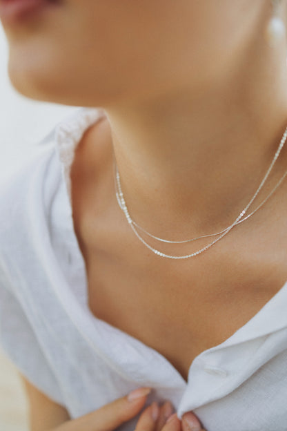 DAINTY Necklace • Silver