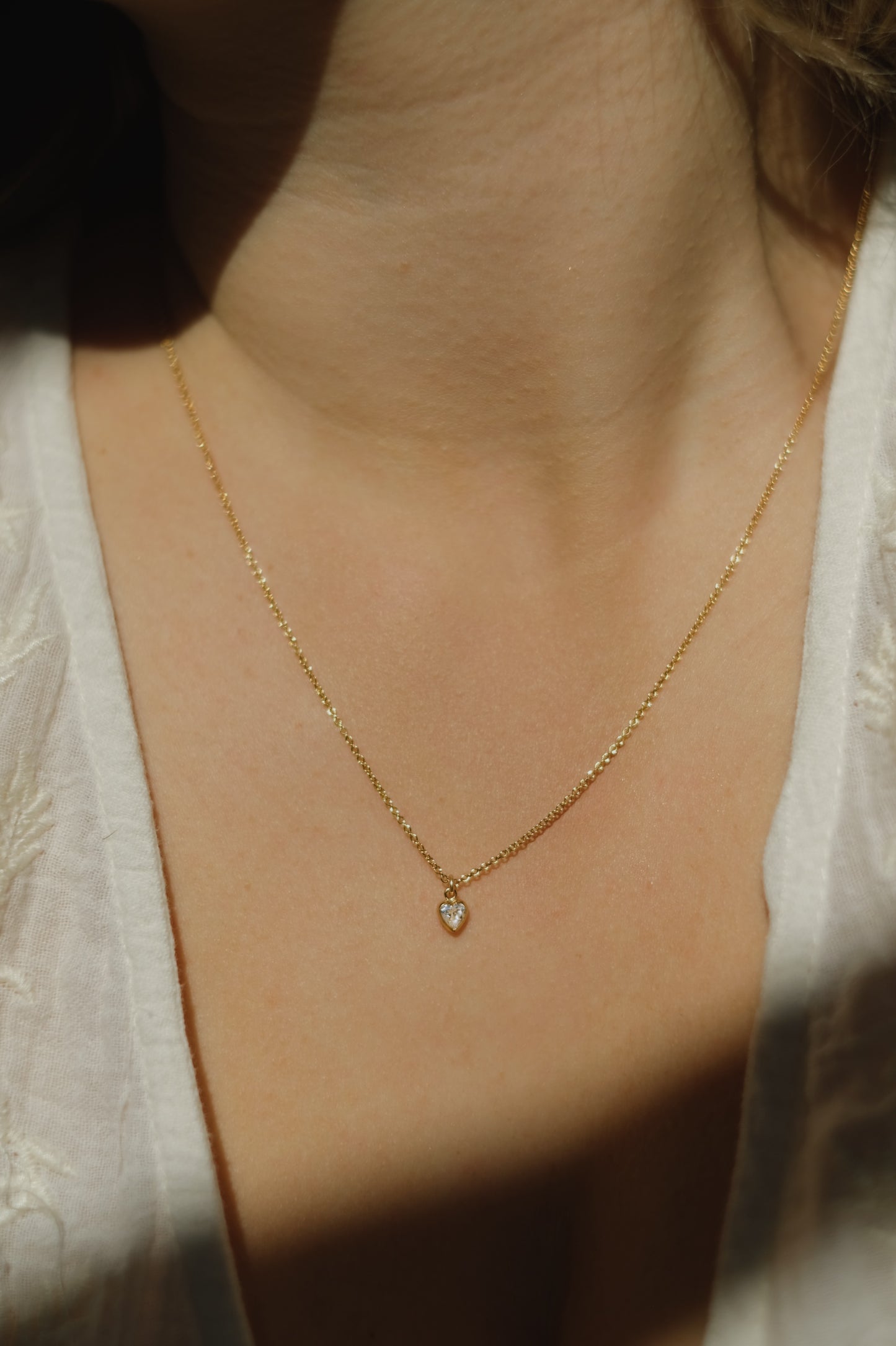 SPARKLE HEART Halskette