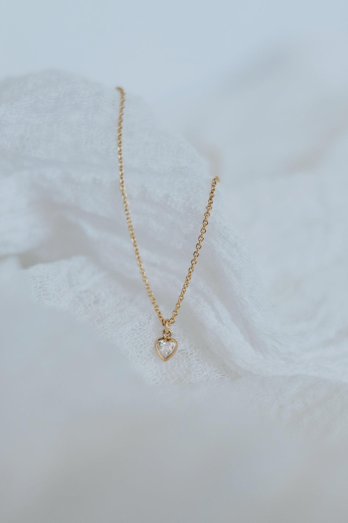 SPARKLE HEART Halskette