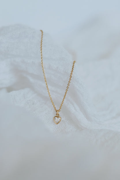 SPARKLE HEART Halskette