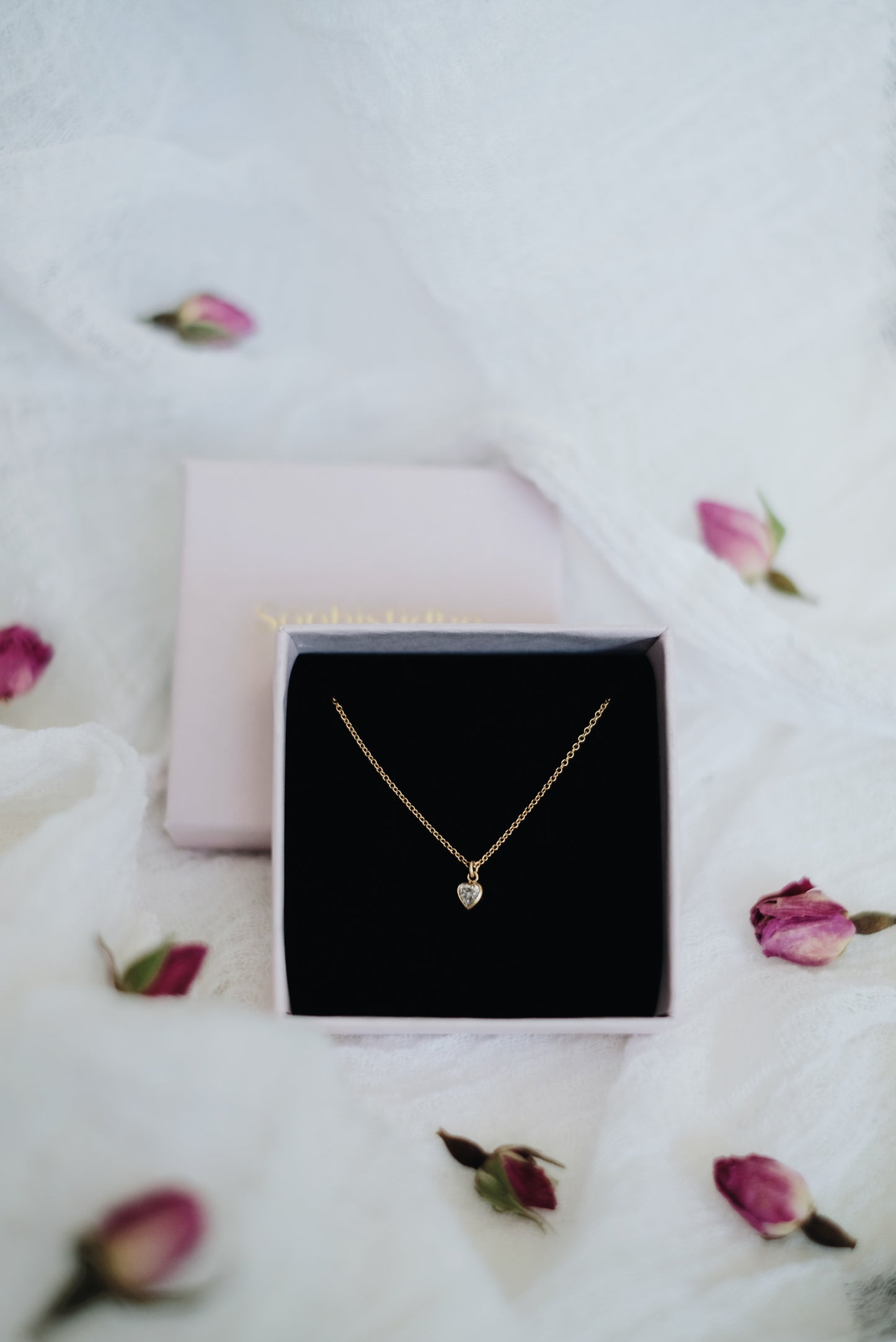 SPARKLE HEART Halskette