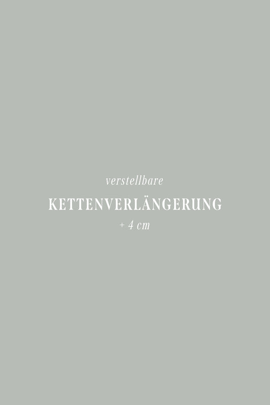 Verstellbare Kettenverlängerung + 4cm