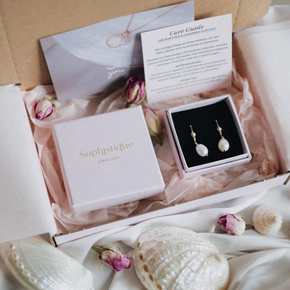 Natürliche Aquamarin Ohrringe 925 Silber • DELPHINE