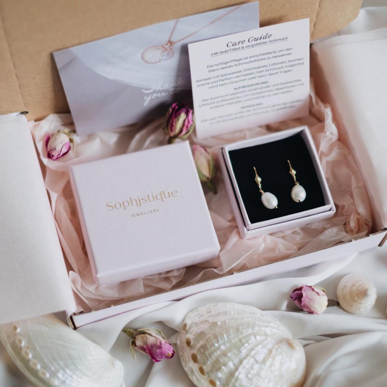 Mondstein Ohrringe Silber Tropfen Anhänger • 925 Silber • DAPHNE MOONSTONE