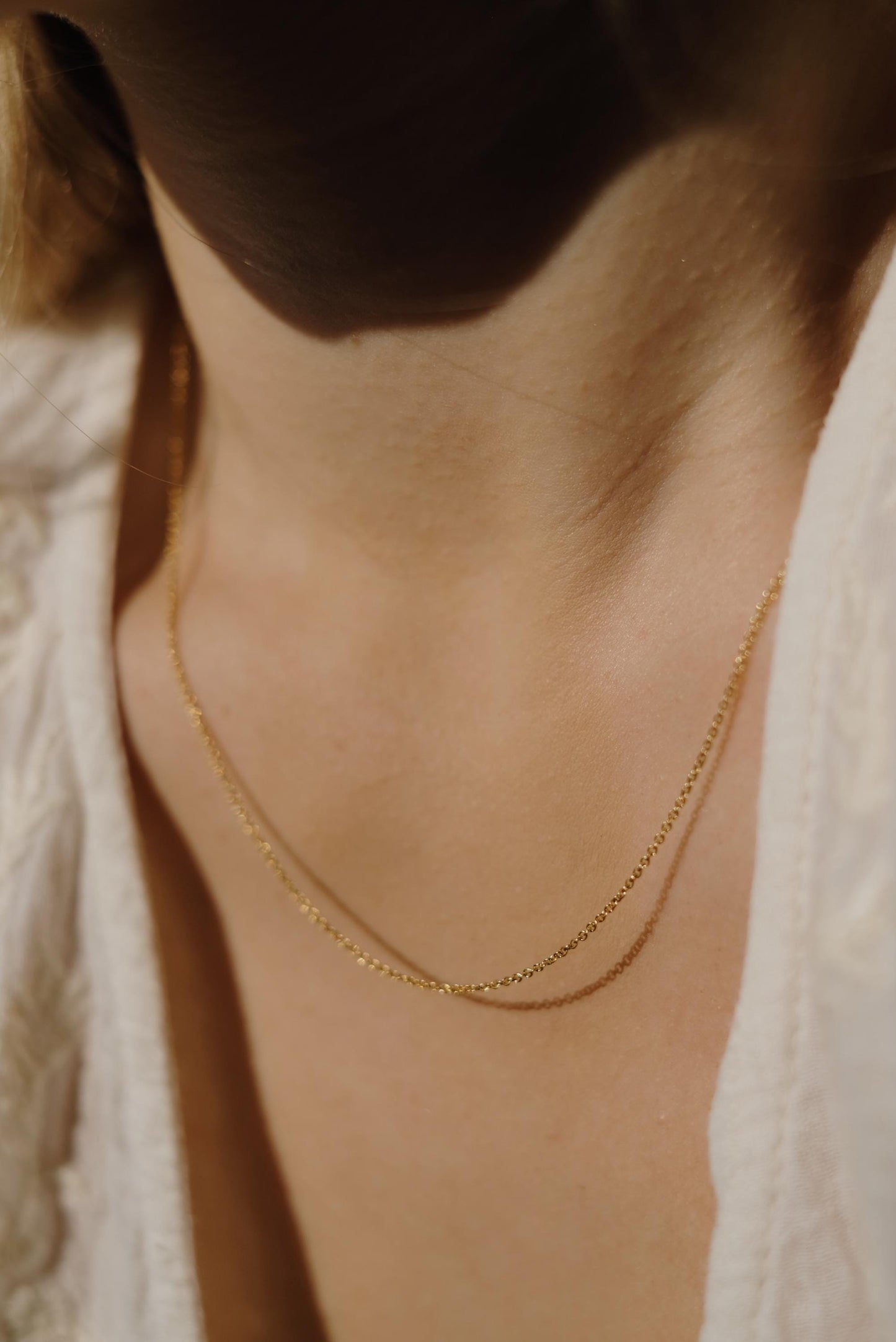Feine Halskette Gold • 14K Gold Filled • CLASSIC