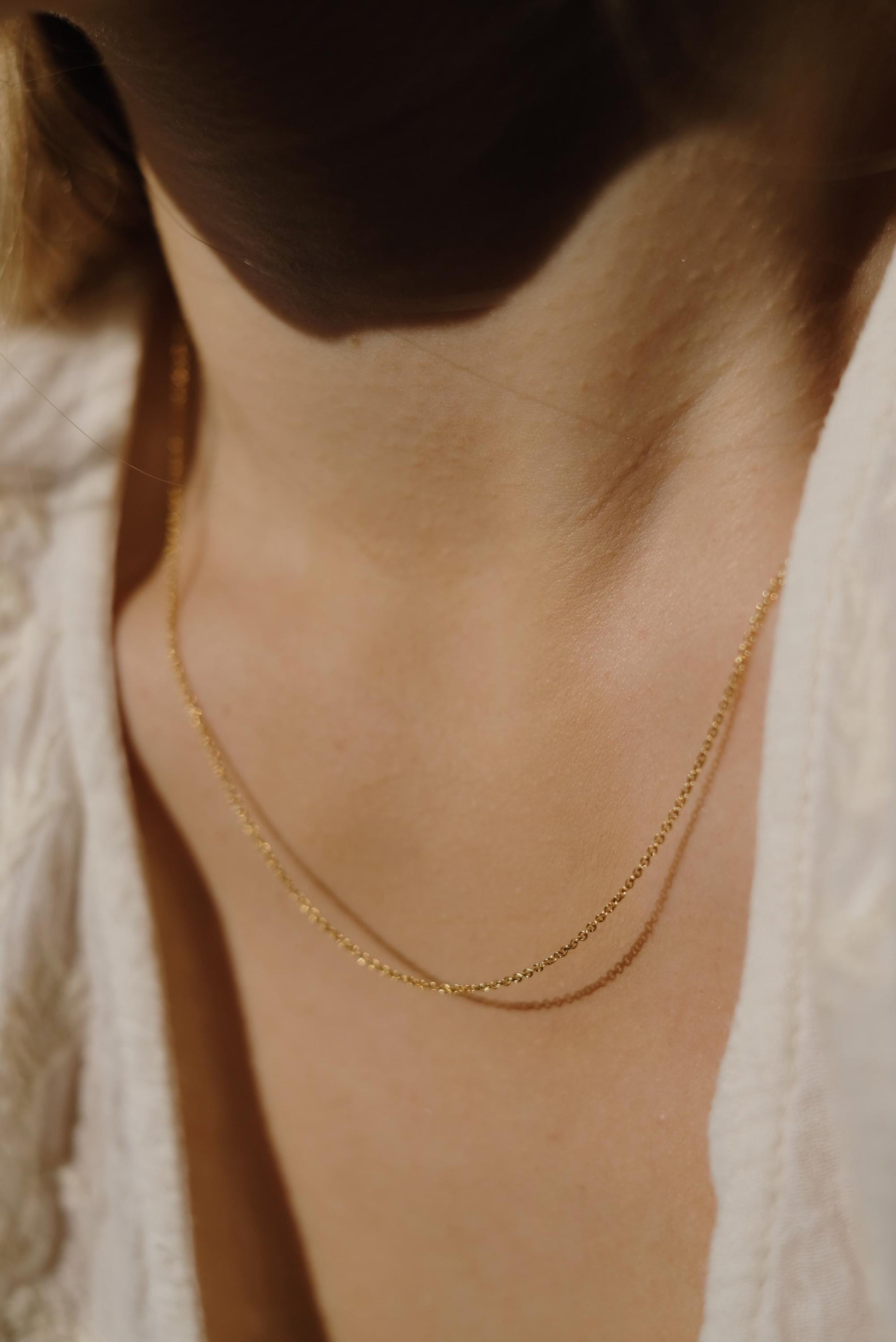 Feine Halskette Gold • 14K Gold Filled • CLASSIC