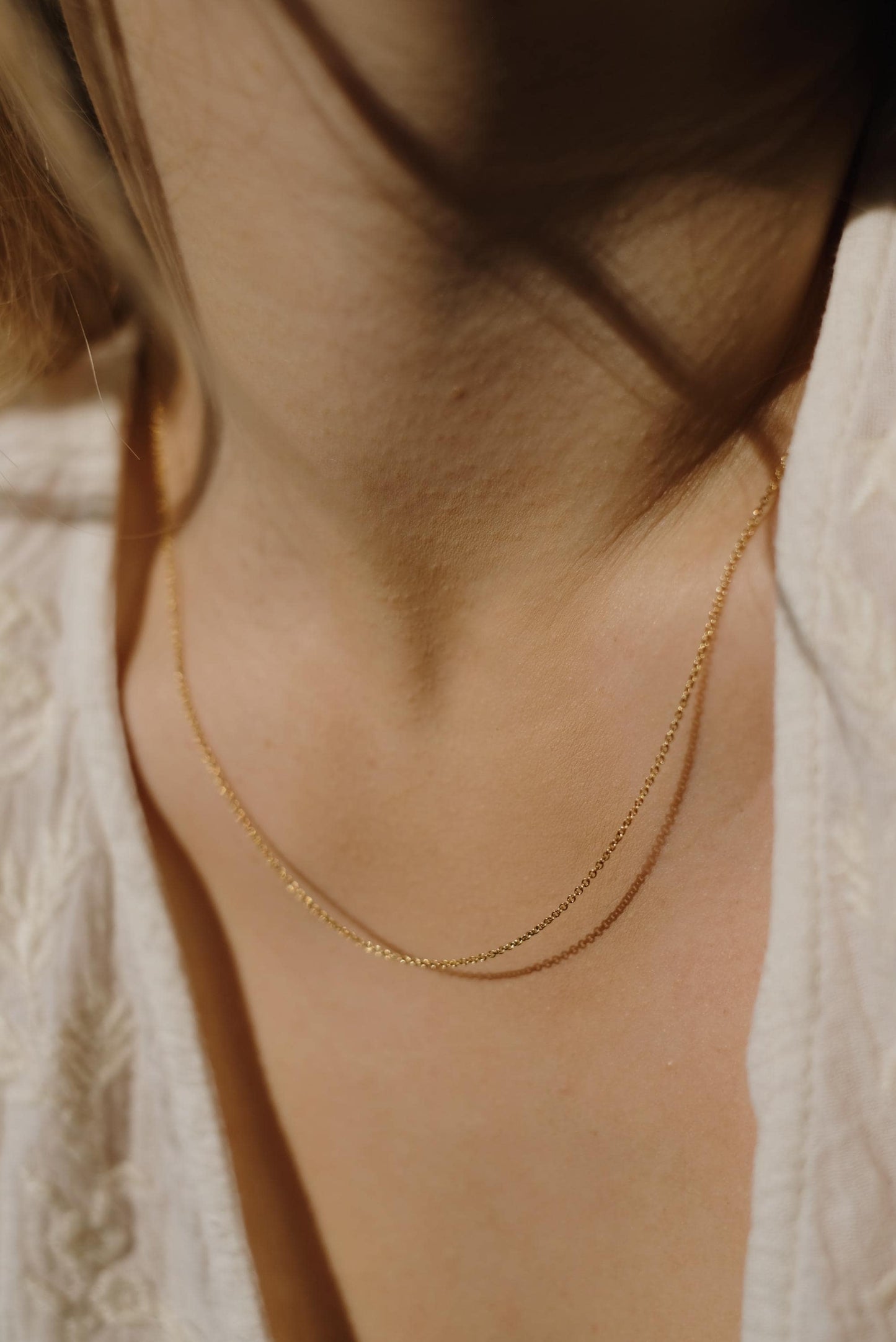 Feine Halskette Gold • 14K Gold Filled • CLASSIC