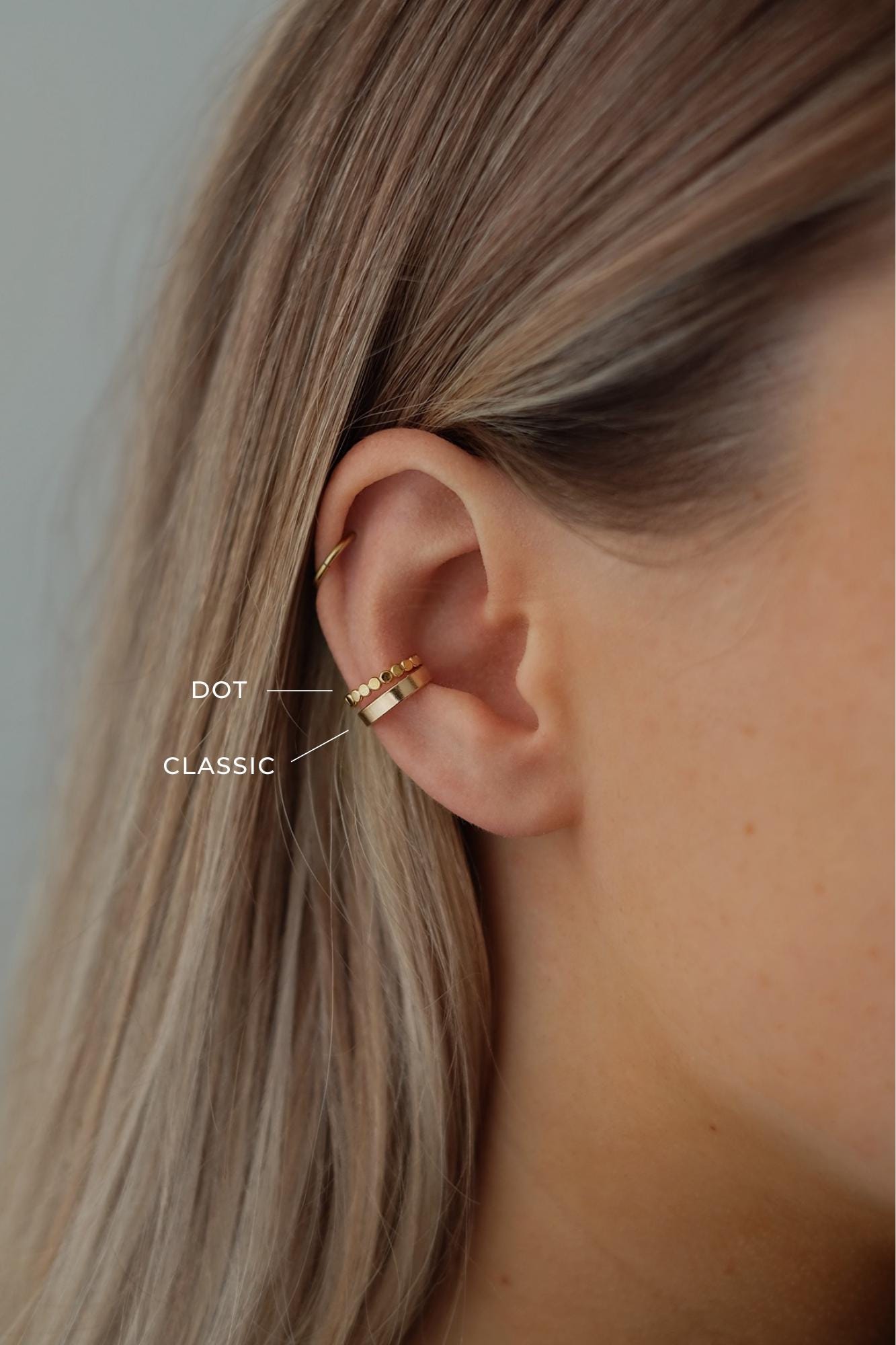 Ear Cuff 14K Gold Filled • CLASSIC