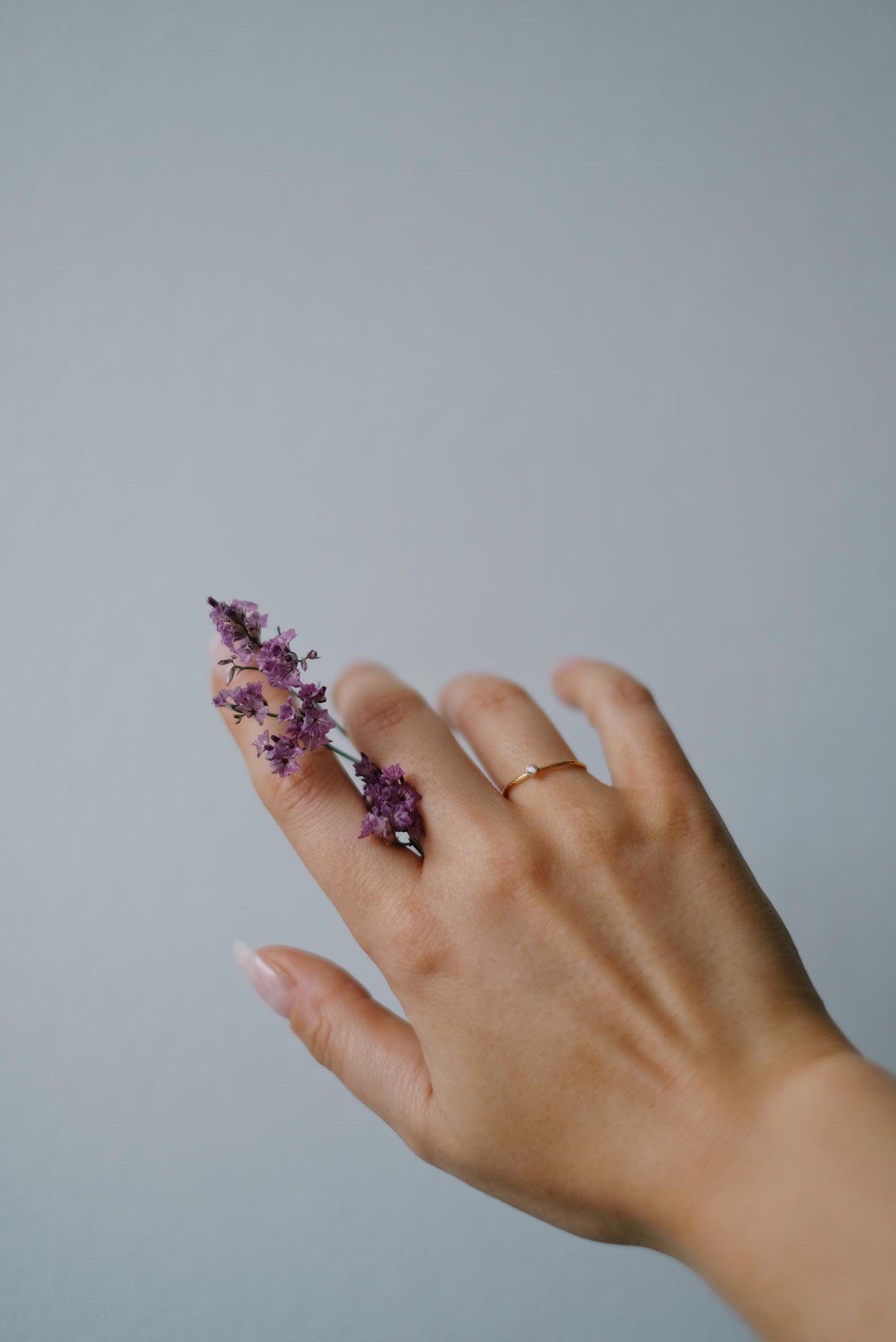 Zierlicher CZ Diamant Ring Gold • Cubic Zirkonia • 14k Gold Filled • SHIMMER