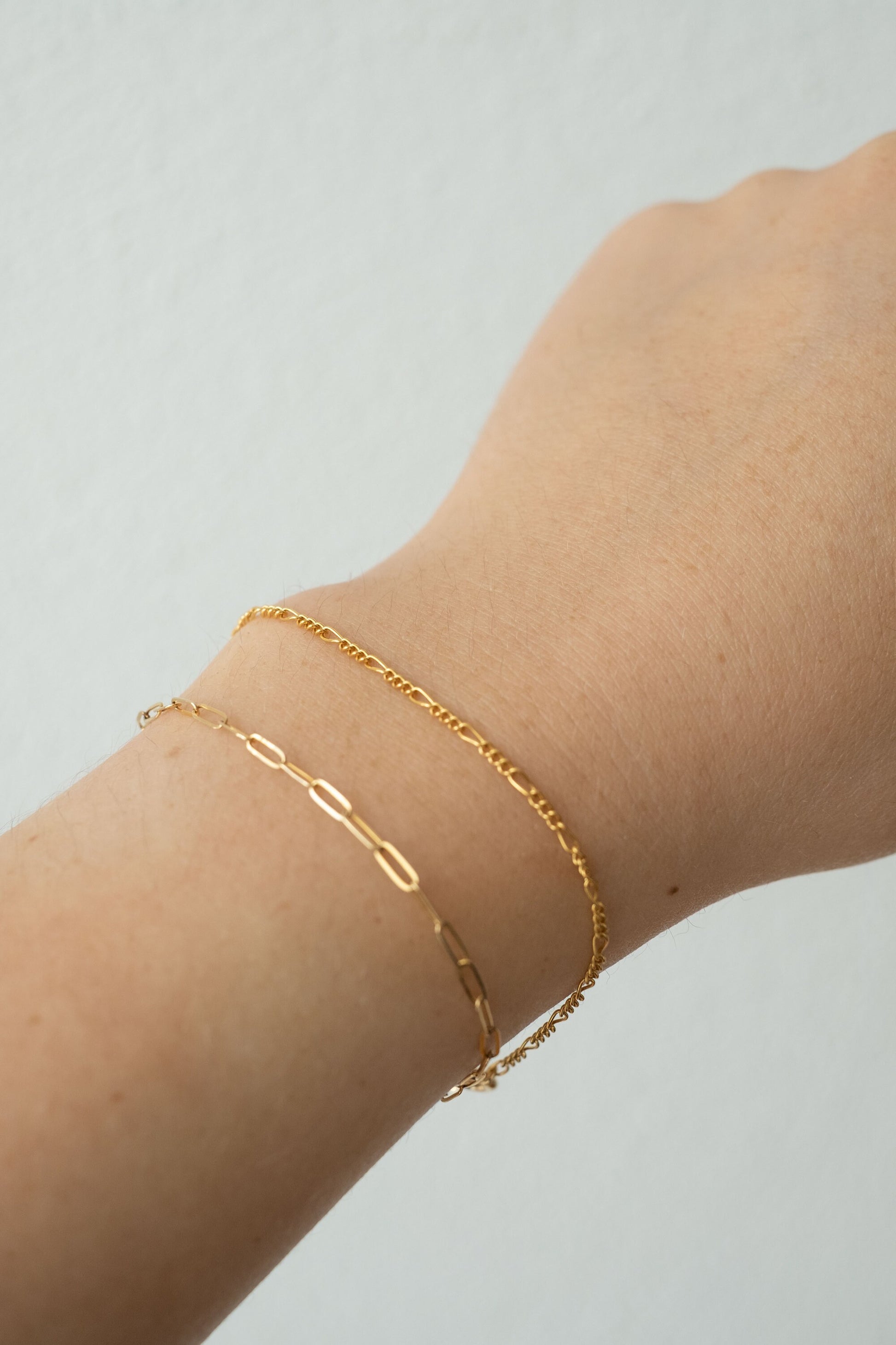 Paperclip Kette Gold • Armband • Armkette • 14k Gold Filled