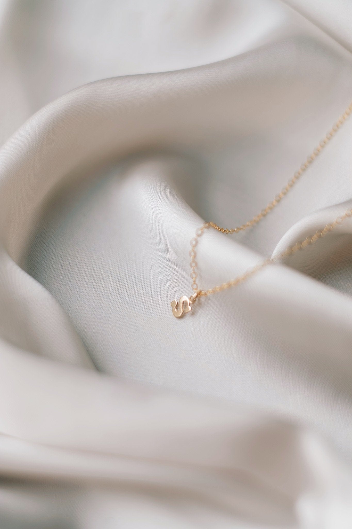 Personalisierte Kette mit Buchstaben Gold • 14k Gold Filled • INITIALS